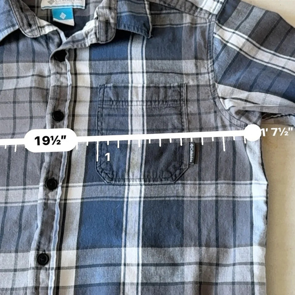 Columbia regular fit plaid shirt - Picture 7 of 8